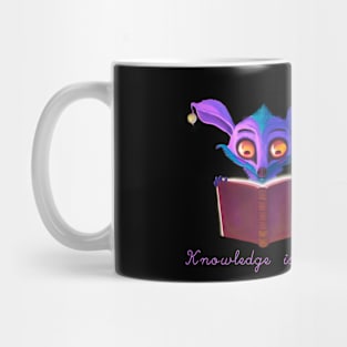 Knowledge is power Fox Mug